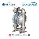 SANDPIPER Stainless Steel G30 3" (80mm) CSA-Certified Natural Gas-Operated Double Diaphragm (GODD) Ball Valve Pump