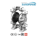 SANDPIPER S15 1½" (40mm) Conductive Polypropylene Ball Valve AODD Pump