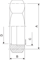 MUR (SEGI HEKSAGON) IDF 51-304