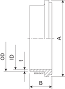 LINER IDF 101.6-316L