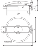 INSPECTION PORT C-454A 454
