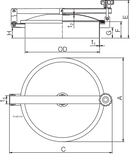 INSPECTION PORT C-454SB