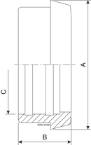 LINER D DN50 HSF0 1.4404