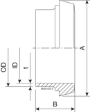 LINER SD DN125 HSF0 1.4307