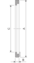 Flensa Gasket 76.1 Q