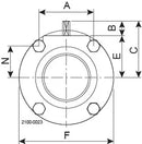 VALVE LKB 25/1" ISO W/W