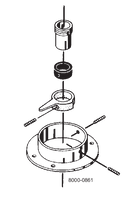 BRACKET SET 51/76 FOR INDICATI