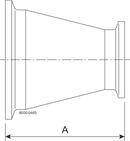 B31-14MP-4 X 2 1/2-316L-PL